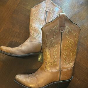 Girls Old West Cowgirl boot